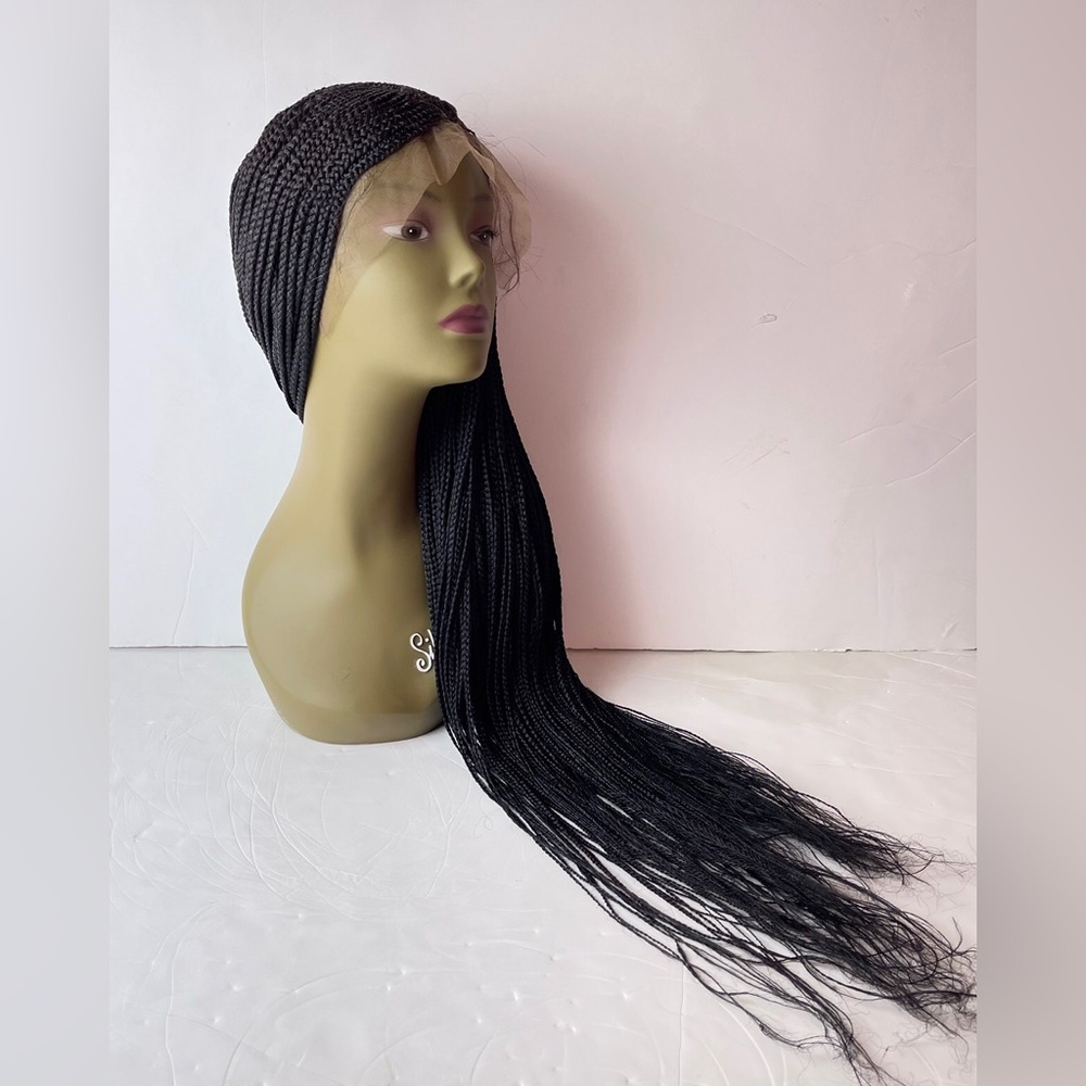 Box Braids Cornrow Lacefront Wig